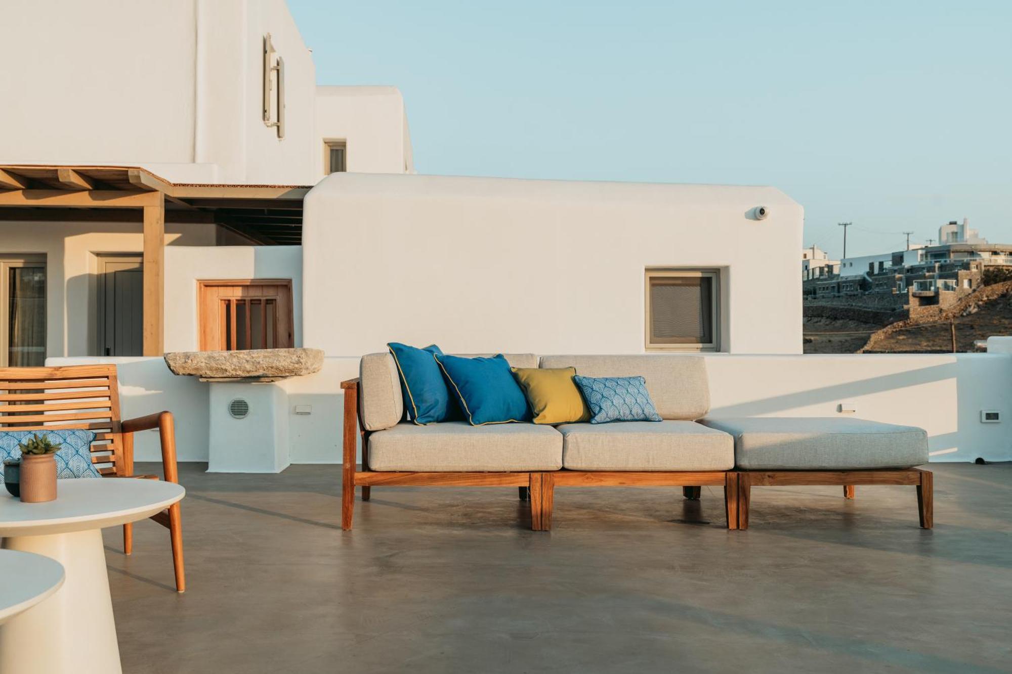 Ostria View Mykonos Bed & Breakfast Mykonos Town Bagian luar foto