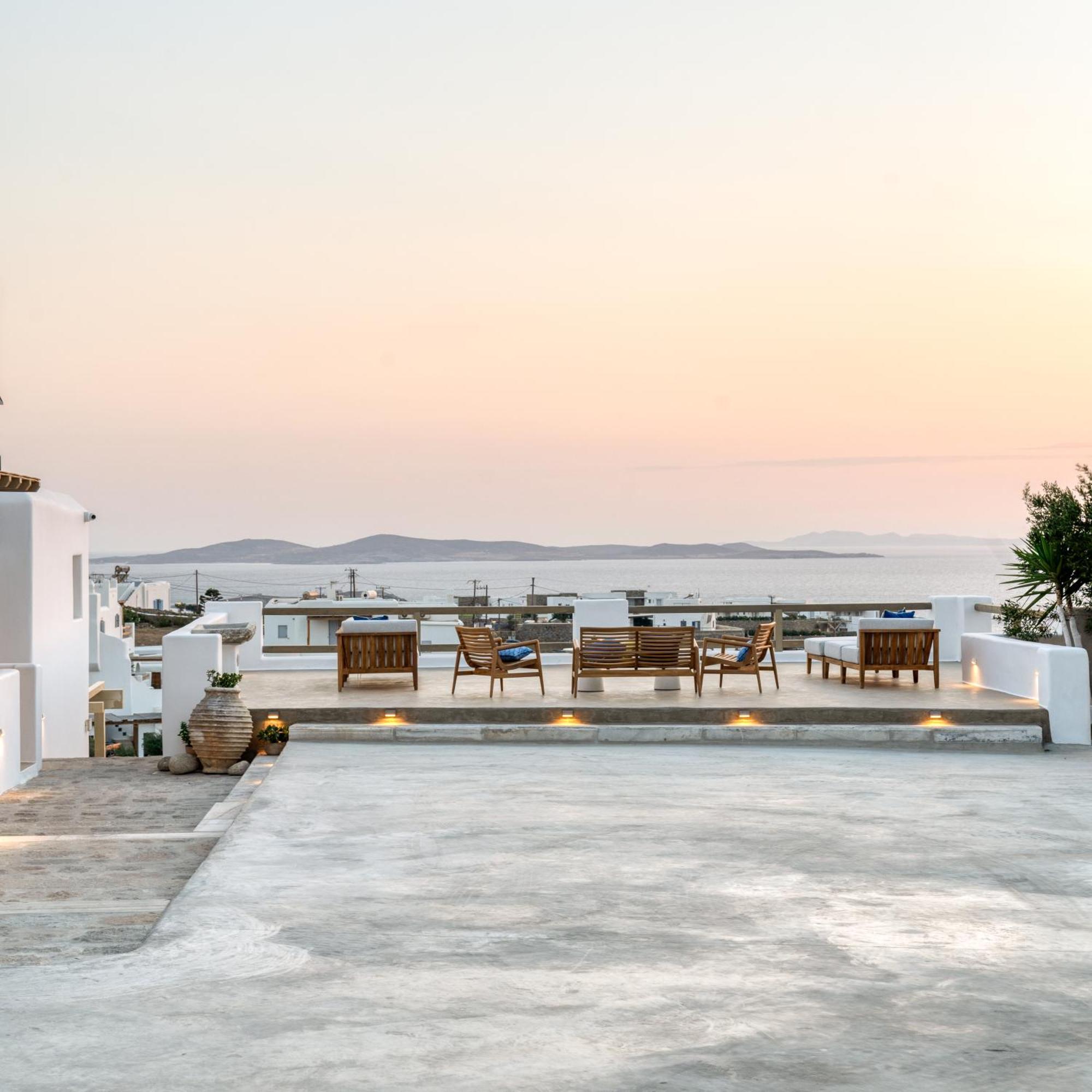 Ostria View Mykonos Bed & Breakfast Mykonos Town Bagian luar foto