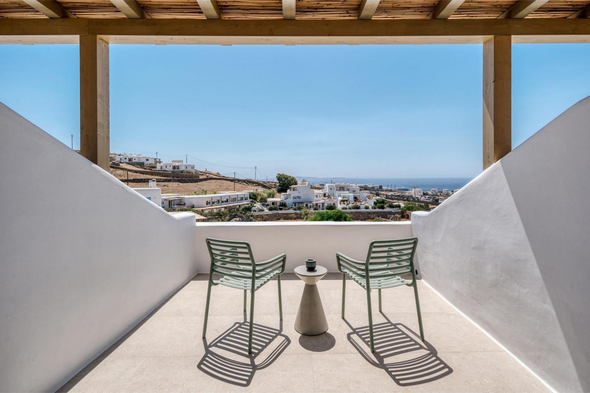 Ostria View Mykonos Bed & Breakfast Mykonos Town Bagian luar foto