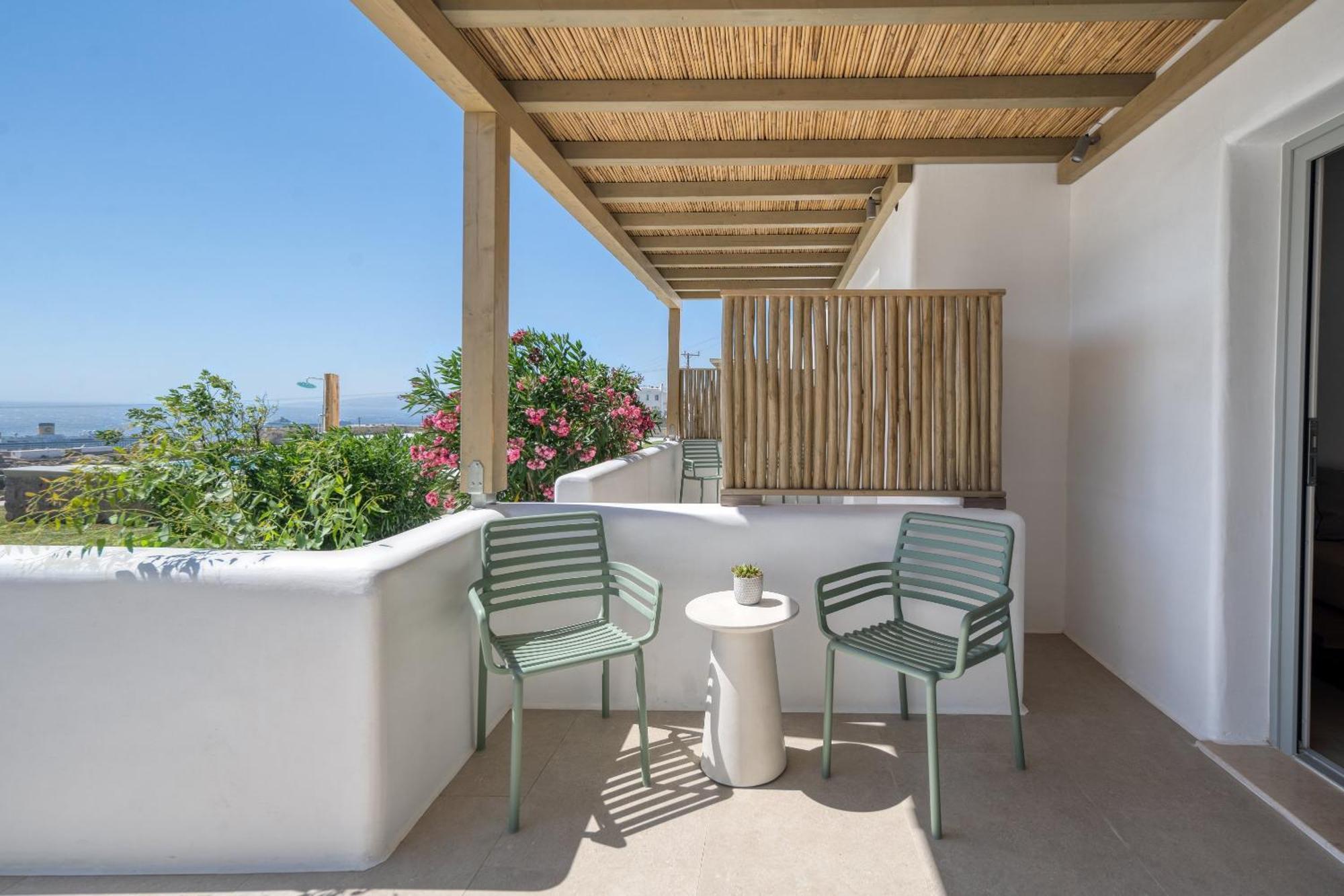 Ostria View Mykonos Bed & Breakfast Mykonos Town Bagian luar foto
