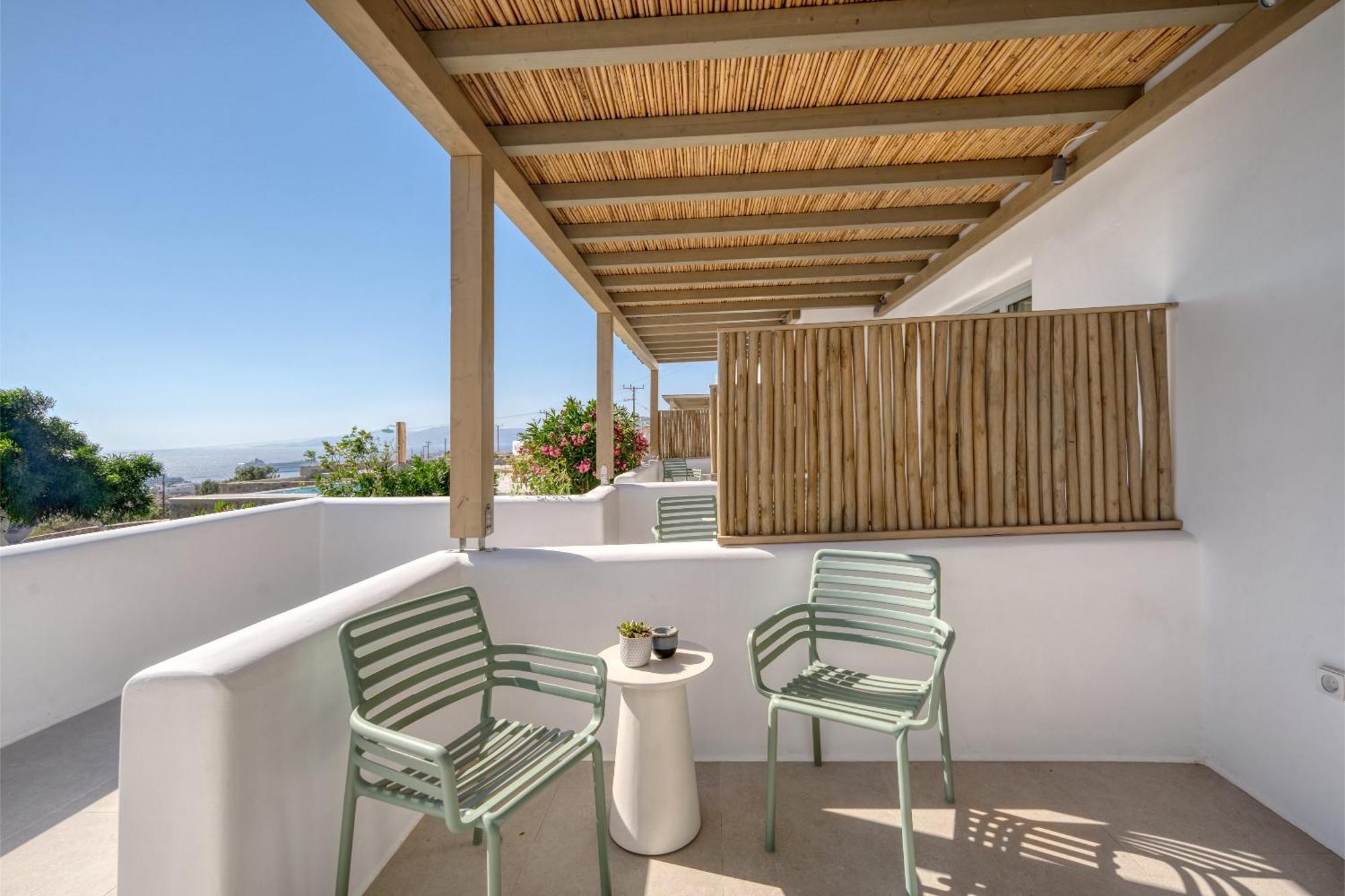 Ostria View Mykonos Bed & Breakfast Mykonos Town Bagian luar foto