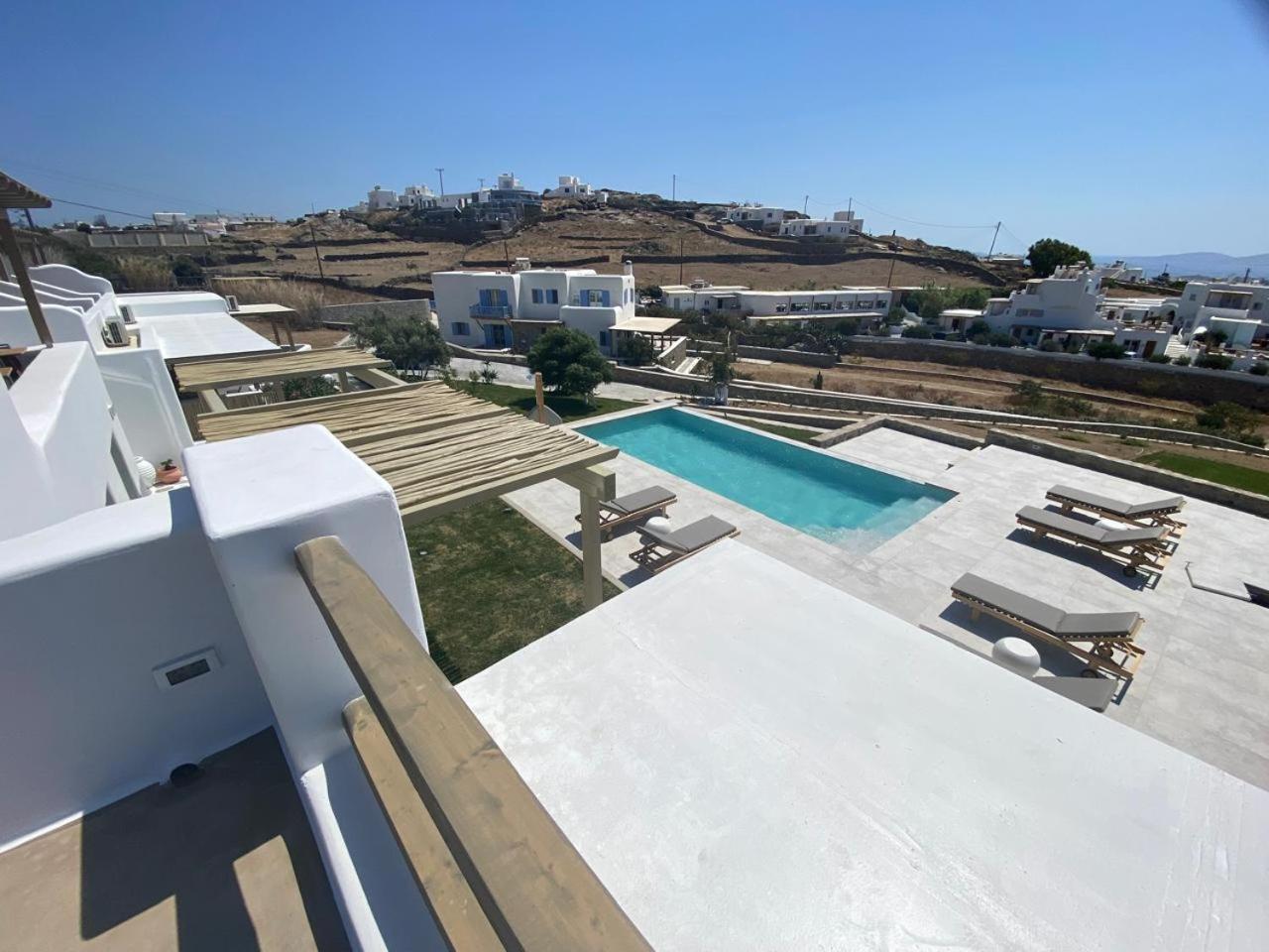 Ostria View Mykonos Bed & Breakfast Mykonos Town Bagian luar foto