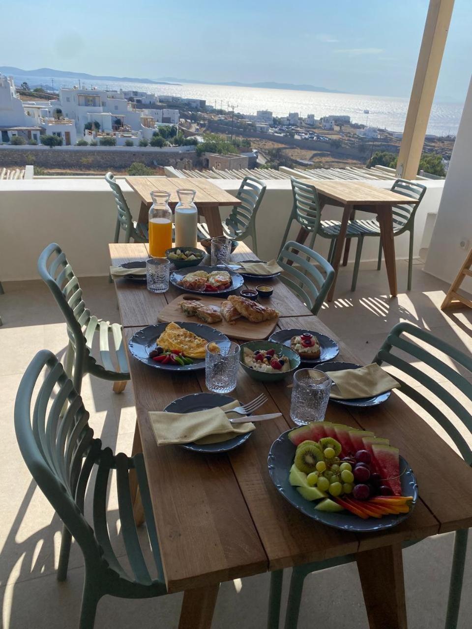 Ostria View Mykonos Bed & Breakfast Mykonos Town Bagian luar foto