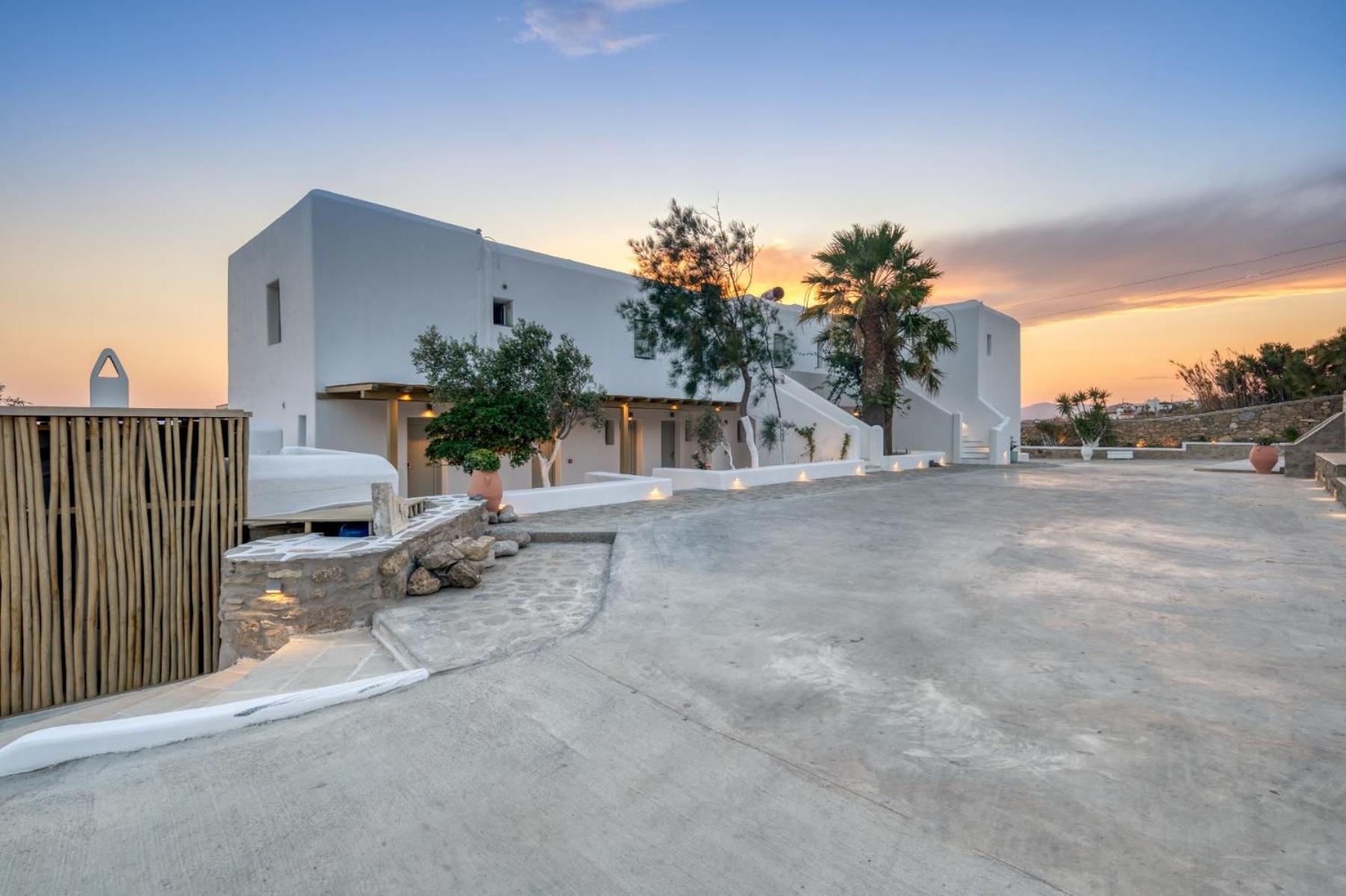 Ostria View Mykonos Bed & Breakfast Mykonos Town Bagian luar foto