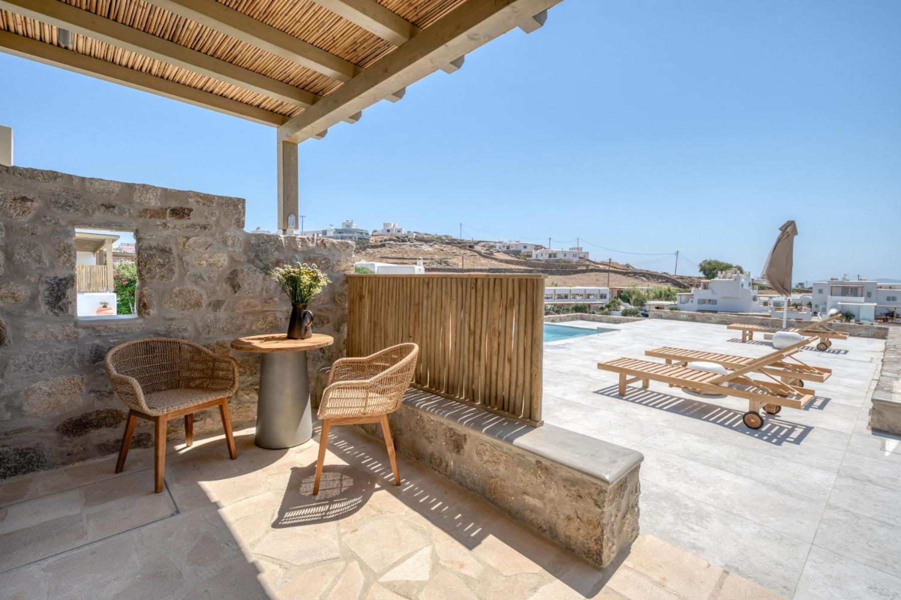 Ostria View Mykonos Bed & Breakfast Mykonos Town Bagian luar foto